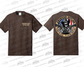Brown Stomp My Flag Adult Short Sleeve Tee
