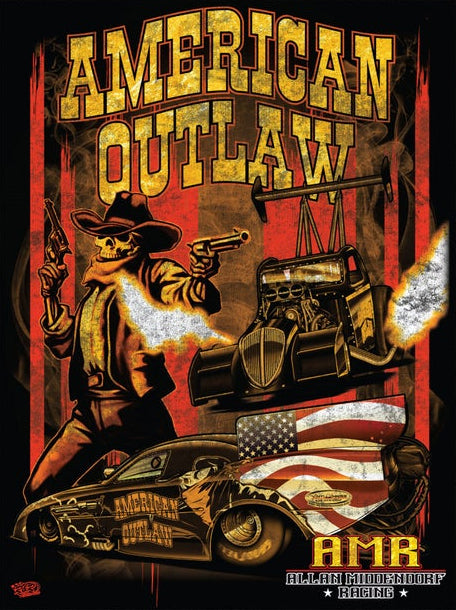 SALE! American Outlaw 60" x 80" Fleece Blanket