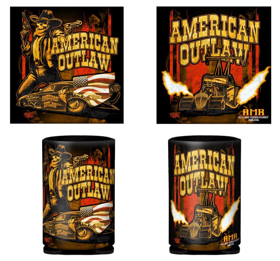 American Outlaw Regular Can Koozie